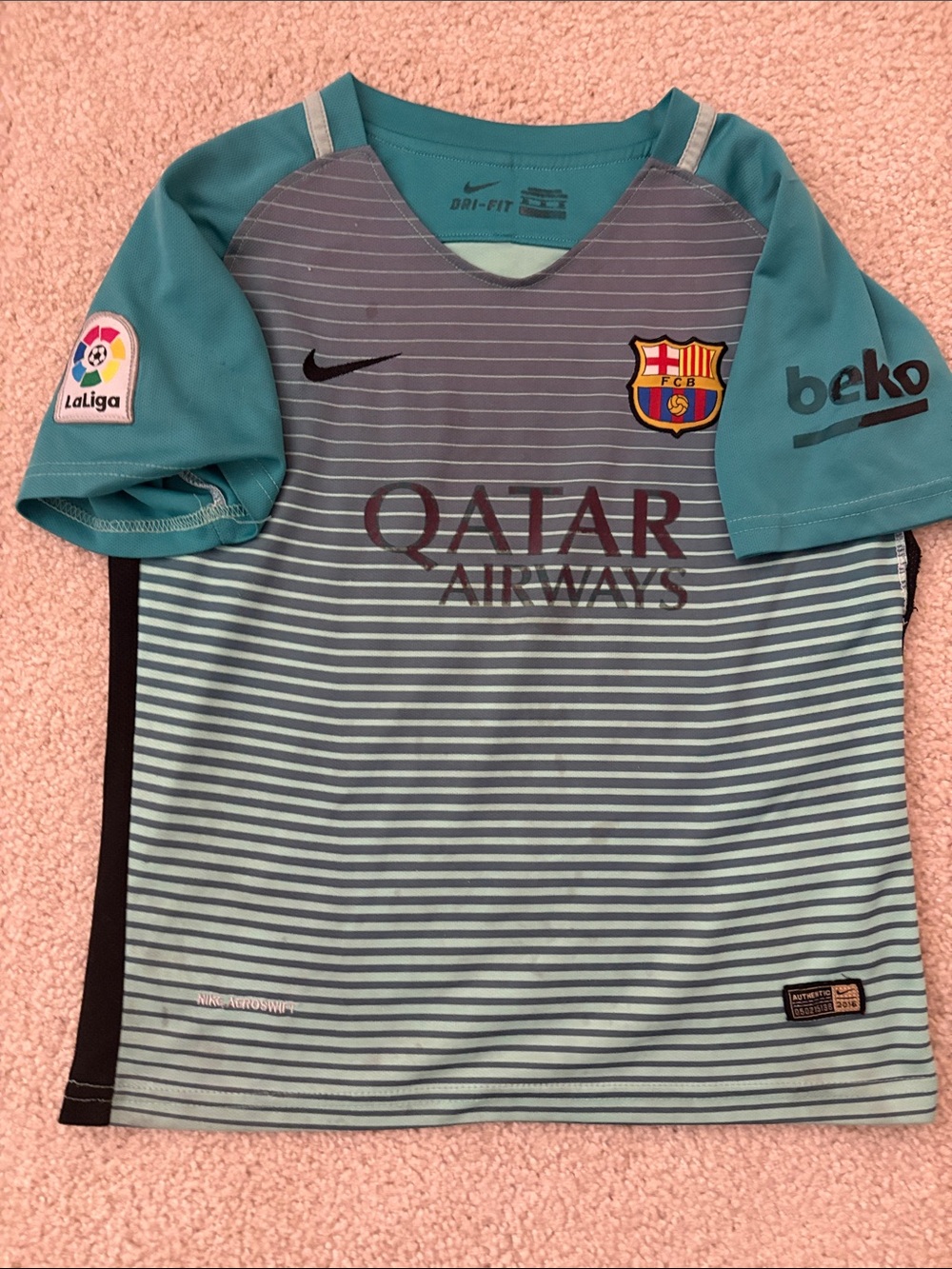 Fc Barcelona Kids Soccer Jersey #10 Messi